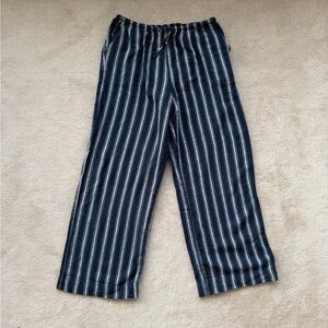 Na-Kd Striped Navy Pants